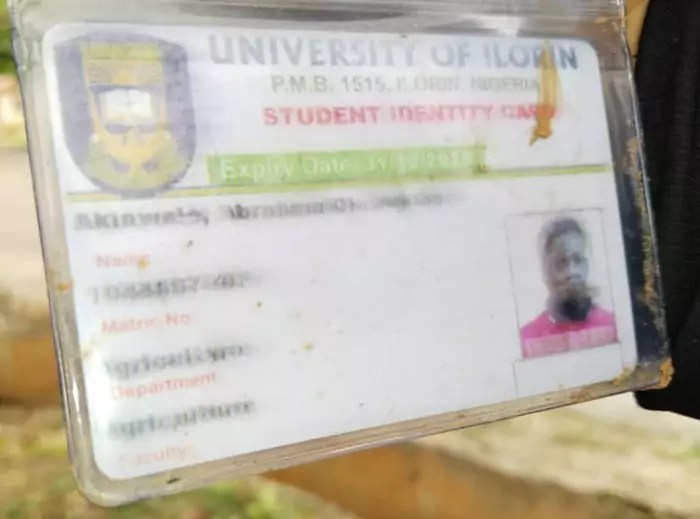 unilorin student id card found